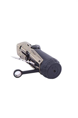 Parmida 3 Torch Pürmüz Siyah-Bronz Puro Çakmağı