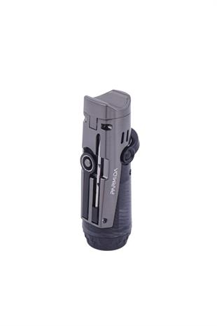 Parmida 3 Torch Pürmüz Siyah-Gunmetal Puro Çakmağı