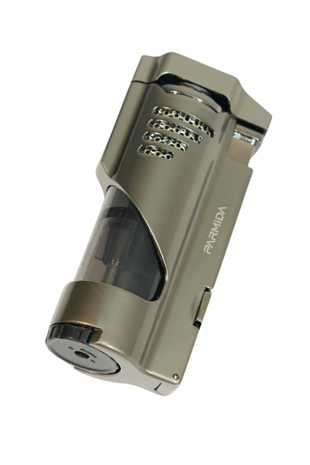 Parmida 3 Torch Pürmüz Delicili Gunmetal Metal Puro Çakmağı