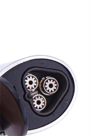 Parmida 3 Torch Pürmüz Gümüş Puro Çakmağı