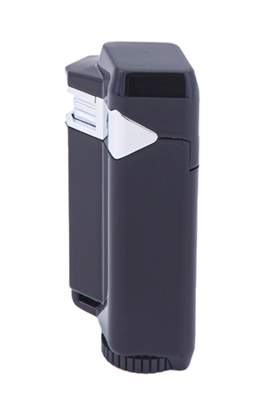 Parmida 3 Torch Pürmüz Siyah Puro Çakmağı