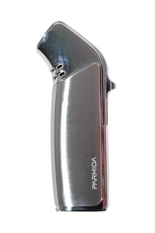 Parmida 3 Torch Pürmüz Gümüş Metal Puro Çakmağı