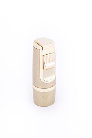 Parmida 3 Torch Pürmüz Fırçalı Gold Metal Puro Çakmağı