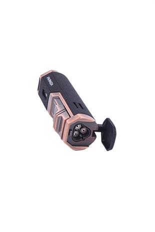 Parmida 3 Torch Pürmüz Siyah-Bronz Puro Çakmağı