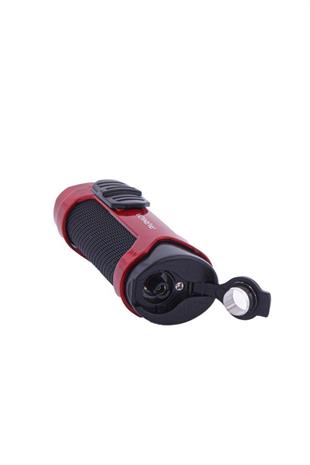 Parmida 3 Torch Pürmüz Kırmızı-Siyah Puro Çakmağı