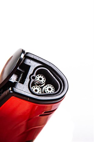 Parmida Series 3 Torch Pürmüz Kırmızı Puro Çakmağı