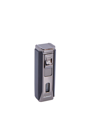 Parmida Üç Torch Pürmüz Gunmetal-Siyah Puro Çakmağı