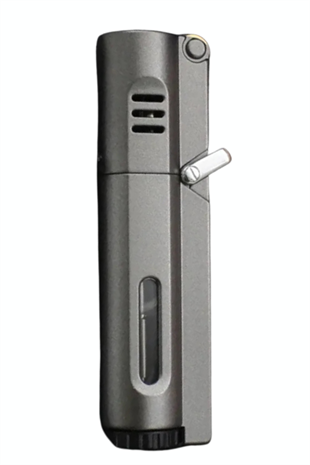PremiumQuality Gunmetal 3 Torch Pürmüz Metal Puro Çakmağı