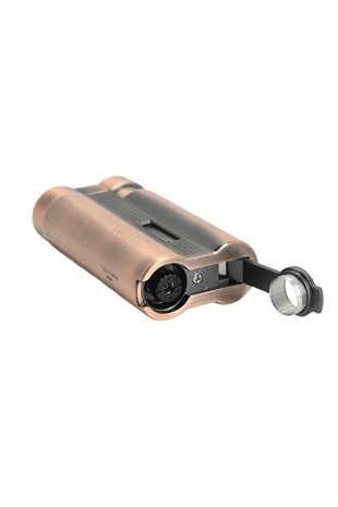 Quantoro 3 Torch Pürmüz Bakır Metal Puro Çakmağı