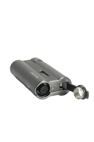 Quantoro 3 Torch Pürmüz Gunmetal Metal Puro Çakmağı