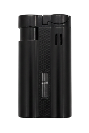 Quantoro 3 Torch Pürmüz Siyah Metal Puro Çakmağı