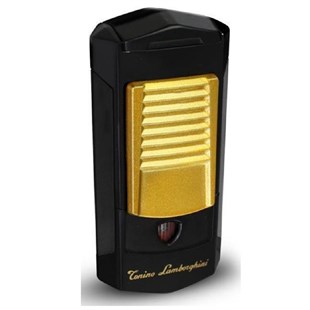 Tonino Lamborghini 3 Torch Pürmüz Gold-Siyah Puro Çakmağı