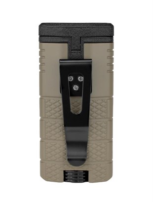 Xikar Tactical Triple Lighter Tan Black Puro Çakmağı
