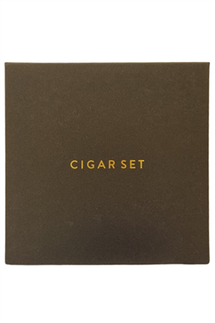 PremiumQuality Çakmak Kesici Gaz Çok Renkli Üçlü Puro Seti