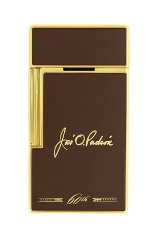 S.T. Dupont Padron Kahverengi Çakmak Kesici Küllük Üçlü Puro Seti