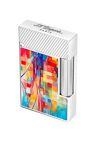 S.T. Dupont Graffty Çakmak Kesici Küllük Üçlü Puro Seti