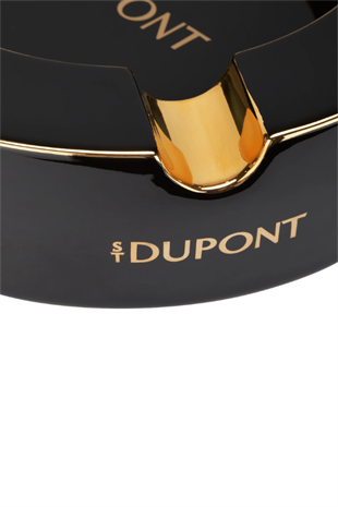 S.T. Dupont Siyah Gold Porselen Üçlü Puro Küllüğü 6737
