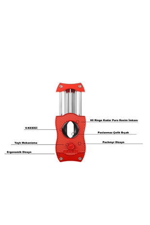 Colibri V-Cut Diamond Siyah-Krom Puro Kesici