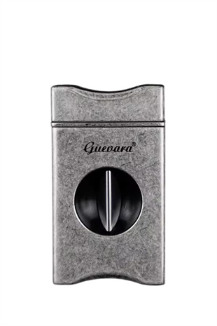 Guevara Fırçalı Gümüş V Puro Makası Kesici