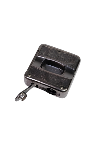 Parmida Gümüş İşlemeli V-Cut Puro Makası Kesici