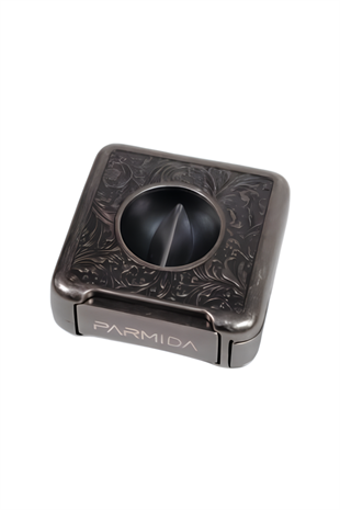 Parmida Gümüş İşlemeli V-Cut Puro Makası Kesici