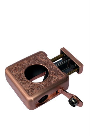 Parmida Rose Gold İşlemeli V-Cut Puro Makası Kesici