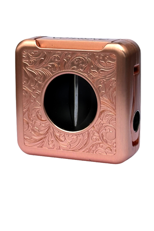 Parmida Rose Gold İşlemeli V-Cut Puro Makası Kesici