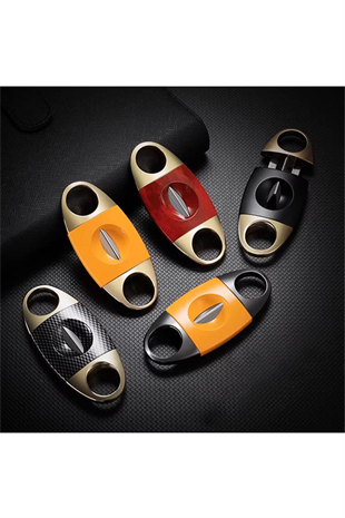 PQ Sarı Siyah Metal V Puro Makası Kesici