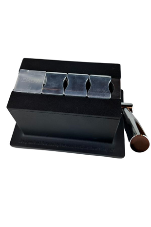 PQ Siyah Masa Tipi 4 Fonksiyonlu Metal Puro Makası Kesici