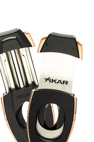 Xikar Flip Dual Siyah-Bronz Puro Makası Kesici