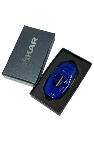 Xikar VX2 V-Cut Mavi Puro Makası Kesici