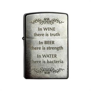 Zippo Çakmak 200 In Wine There Is Truth Design 28647-000004