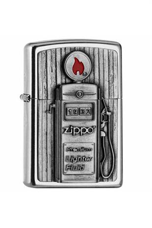 Zippo Çakmak 2006474 Gas Pump Emblem 3D