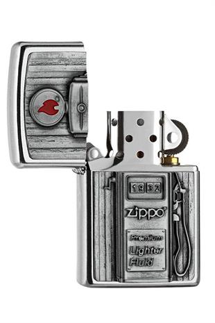 Zippo Çakmak 2006474 Gas Pump Emblem 3D