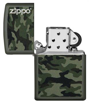 Zippo Çakmak 221-100747 Camo and Zippo Design