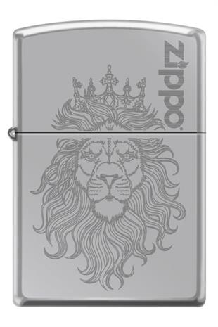Zippo Çakmak 250-067774 Lion Auto Engrave Design
