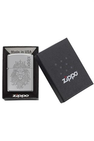 Zippo Çakmak 250-067774 Lion Auto Engrave Design