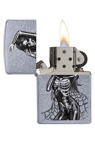 Zippo Çakmak 29403-000004 Sexy Skeleton