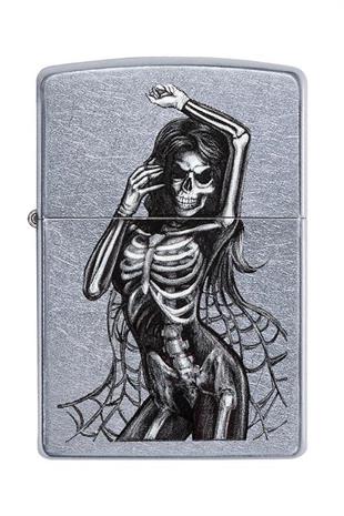 Zippo Çakmak 29403-000004 Sexy Skeleton