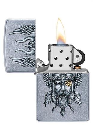 Zippo Çakmak 29871-069958 207 Viking Warrior Design