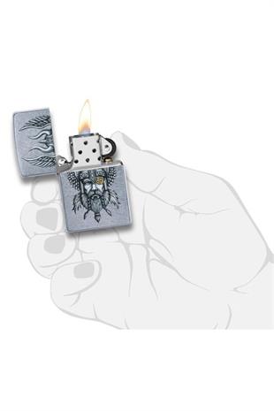 Zippo Çakmak 29871-069958 207 Viking Warrior Design