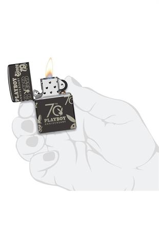 Zippo Çakmak 48717-109604 24756 Playboy 70Th Anniversary Lighter