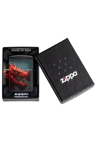 Zippo Çakmak 48777-109102 49352 Red Dragon Design