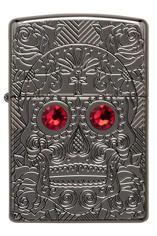 Zippo Çakmak 49300-083349 Crystal Skull Design