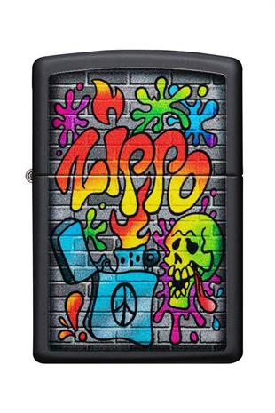 Zippo Çakmak 49605-089095 218 Zippo Street Art Design