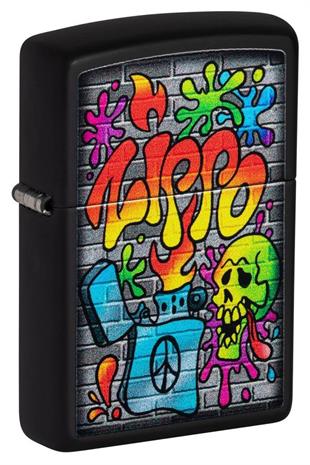 Zippo Çakmak 49605-089095 218 Zippo Street Art Design