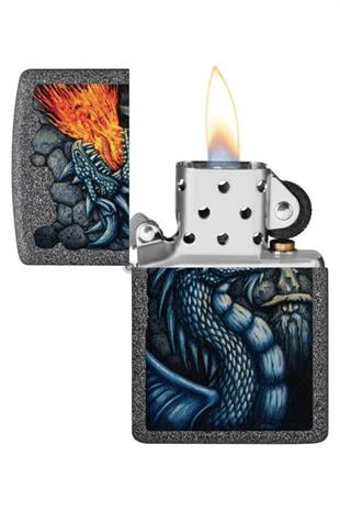 Zippo Çakmak 49776-093912 211 Fiery Dragon Design