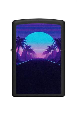 Zippo Çakmak 49809-093925 Sunset Black Light Design