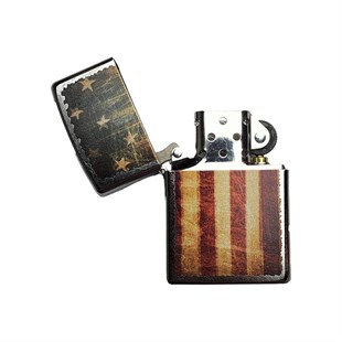 Zippo Çakmak USA Flag Design