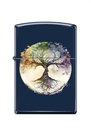Zippo Çakmak 239-115780 Colorful Tree Design